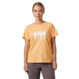 Helly-Hansen Kadın Hh Logolu Tişört 2.0, 316 Miami Şeftali, XS