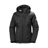 Helly Hansen Kadın Siyah Kapüşonlu Midlayer Mont Su Geçirmez Polyester Outdoor Kullanım XL - 010 - Siyah