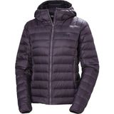 Helly Hansen Kadın Verglas Hooded Down Ceket Mor Renkli Su İtici Hafif Kumaşlı Çok Yönlü Kullanım - XS