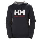 Helly Hansen Kadın W HH Logolu Kapüşonlu Sweatshirt, Kadın, XS, Lacivert