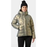 Helly Hansen Kadın Winter Bliss Down Mont 600 FP Kuş Tüyü İzolasyon ile Şehir ve Kayak İçin -HHA.54459 - Metalik