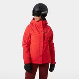 Helly Hansen Kırmızı Kadın Snowplay Kayak Montu XL Nefes Alabilir ve Su Geçirmez