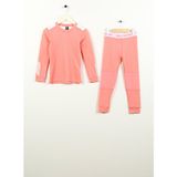 Helly Hansen Koyu Pembe Kadın İçlik Yün Malzemeden Kız Çocuk İçin Termal Takım HHA.40526 K Lıfa Merıno - 4 Yaş