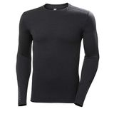 Helly Hansen Lifa Merino Midweight Crew Erkek İçlik Üst Siyah M
