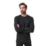Helly Hansen Lifa Merino Midweight Crew Erkek Sweat İçlik Üst Siyah