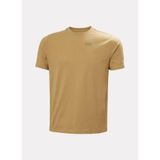 Helly Hansen Massif Graphic T-shirt Tshirt, M, HHA.54600, Kahverengi, Erkek