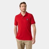 Helly Hansen Messina Graphic Fitted Erkek Kısa Kollu Polo T-Shirt - Kırmızı