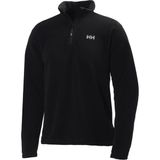Helly Hansen Mount Polar Fleece 2XL Yarım Boy Fermuar Kış Sporları İçin Hafif ve Yumuşak - Siyah