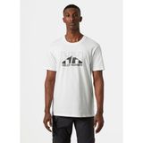 Helly Hansen Nord Graphic Erkek Kısa Kollu T-Shirt Beyaz M