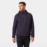 Helly Hansen Odin Stretch Insulated 2.0 Kapüşonlu Erkek Mont - Koyu Mor - Koyu Mor / L