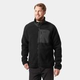 Helly Hansen Panorama Pile Block Erkek Polar Ceket - Siyah