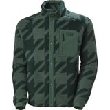 Helly Hansen Panorama Printed Pile Snap Mont Erkek Polar - Yeşil - XL
