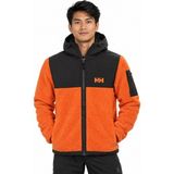 Helly Hansen Patrol Pile Erkek Polar Ceket Yumuşak Sherpa Kumaş ile Soğuk Havalara Uygun - Turuncu