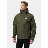 Helly Hansen Seven J Erkek Yağmurluk - 2XL - Yeşil