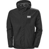 Helly Hansen Seven J Jacket Erkek Yağmurluk Siyah Rüzgarlık 3XL Outdoor Kullanım İçin Özel