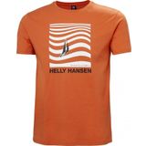 HELLY HANSEN SHORELINE T-SHIRT 3.0 HHA.54601Bonfire