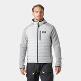 Helly Hansen Skagen Hybrid Knit Insulator Erkek Mont - 2XL - Açık Gri