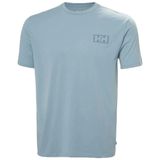 Helly Hansen SKOG RECYCLE Açık Mavi Bisiklet Yaka Normal Düz T-Shirt, M, 5003268099, Açık Mavi, erkek