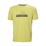 Helly Hansen Skog Recycled Graphic Erkek T-SHIRT-HHA.63082HH6 - Sarı