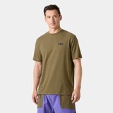 Helly Hansen Skog Recyled Graphic Erkek T-Shirt - Rock - XL