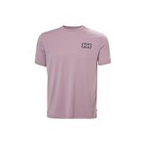 Helly Hansen Skog Recyled Graphic T-Shirt, S, 5003268103, Mor, Erkek