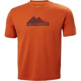 Helly Hansen Tech Graphic Turuncu Erkek T-Shirt