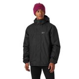 Helly Hansen Vancouver Polar Astarlı Su Geçirmez Erkek Ceket, Siyah, Xxl