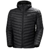 Helly Hansen Verglas Hooded Down Hybrid Insulator Siyah Kapüşonlu Erkek Mont