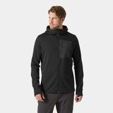 Helly Hansen Versalıte Hooded Fleece Mont HHA.49547 Erkek Black Ara Katman - Siyah