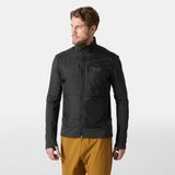 Helly Hansen Versalite Hybrid Fleece Erkek Siyah Dik Yaka Ceket