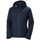 Helly Hansen W CREW HOODED MIDL JACKET 2.0 Kadın Mont, Mavi, XL