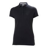 Helly Hansen W Crew Pique 2 Polo Yaka Kadın T-Shirt HHA.53055 - Navy