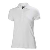 Helly Hansen W Crewline Polo Kısa Kollu Beyaz Kadın Polo T-shirt