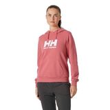 Helly Hansen W HH LOGO HOODIE 2.0 Kadın Kapüşonlu Sweatshirt Kırmızı, M