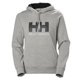 Helly Hansen W Hh Logo Hoodie Kadın Kapüşonlu Mavi Sweatshirt