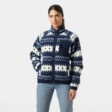 Helly Hansen W Imperıal Prınted Pıle Snap Mont HHA.63373_HHA.597 - Navy