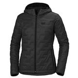 Helly Hansen W Lifaloft Hooded Ins Jkt Kadın Mont - XS - Siyah
