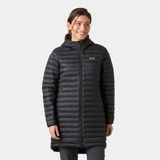 Helly Hansen W Sirdal Long Hooded Insulator Kadın Mont - Siyah - XL