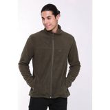 Helly Hansen Zippy Koyu Yeşil Erkek Polar Mont