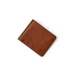HELMBROOK London Minimalist%100 Hakiki Deri Erkek Cüzdanı, El İşçiliği Hand Made, RFID Korumalı, 6 Kredi Kartı Bölmeli İnce Yatay Gerçek Deri Bifold Cüzdan, Hediye Kutulu
