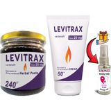 Helsol 240GR Levitrax Macun + 50 ml Levitrax Krem: Erkeklerin Performanslarına Özel Set + Hediye Erosel Masaj Yağı - 1 Adet