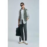 Helt Spor 5 Cep Erkek Pantolon Slim Fit Koyu Yeşil Yeşil 44
