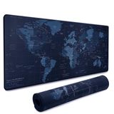 HELVETIOS World XXL Profesyonel Ekstra Büyük Mouse Pad ve Bilgisayar Oyunu Mouse Mat Oyun Klavyesi Kaymaz Mouse Pad'ler Masa için 89,9 cm x 39,9 cm Ev Ofis Masa Pedi Klavye ve Oyun Pedi için Fare Altlığı