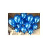 helyum pasta 12 Inç Metalik Mavi Balon 5'li