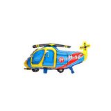 helyum pasta Helikopter Figürlü Folyo Balon 60X52 Cm