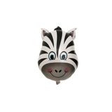 helyum pasta Zebra Karakterli Folyo Balon 22 Inç