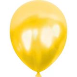 Helyuma Uyumlu Sarı Metalik Balon 12 inç 5 Adet Metalik Sarı Balon 12 inch