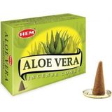 Hem 1 Kutu 10 Adet Aloe Vera Konik Tütsü