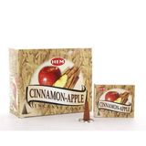 Hem 10'lu Cinnamon Apple Back Flow Konik Tütsü Tütsü
