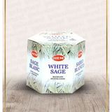 Hem 40 Adet White Sage Geri Akışlı Konik Tütsü